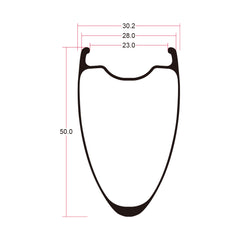 ICAN AERO 50 II disc wheels with upgraded rim profile and D91 hubs