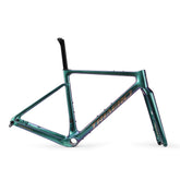 ICAN Graro UCI gravel bike frame without bolts 0mm offset seat post