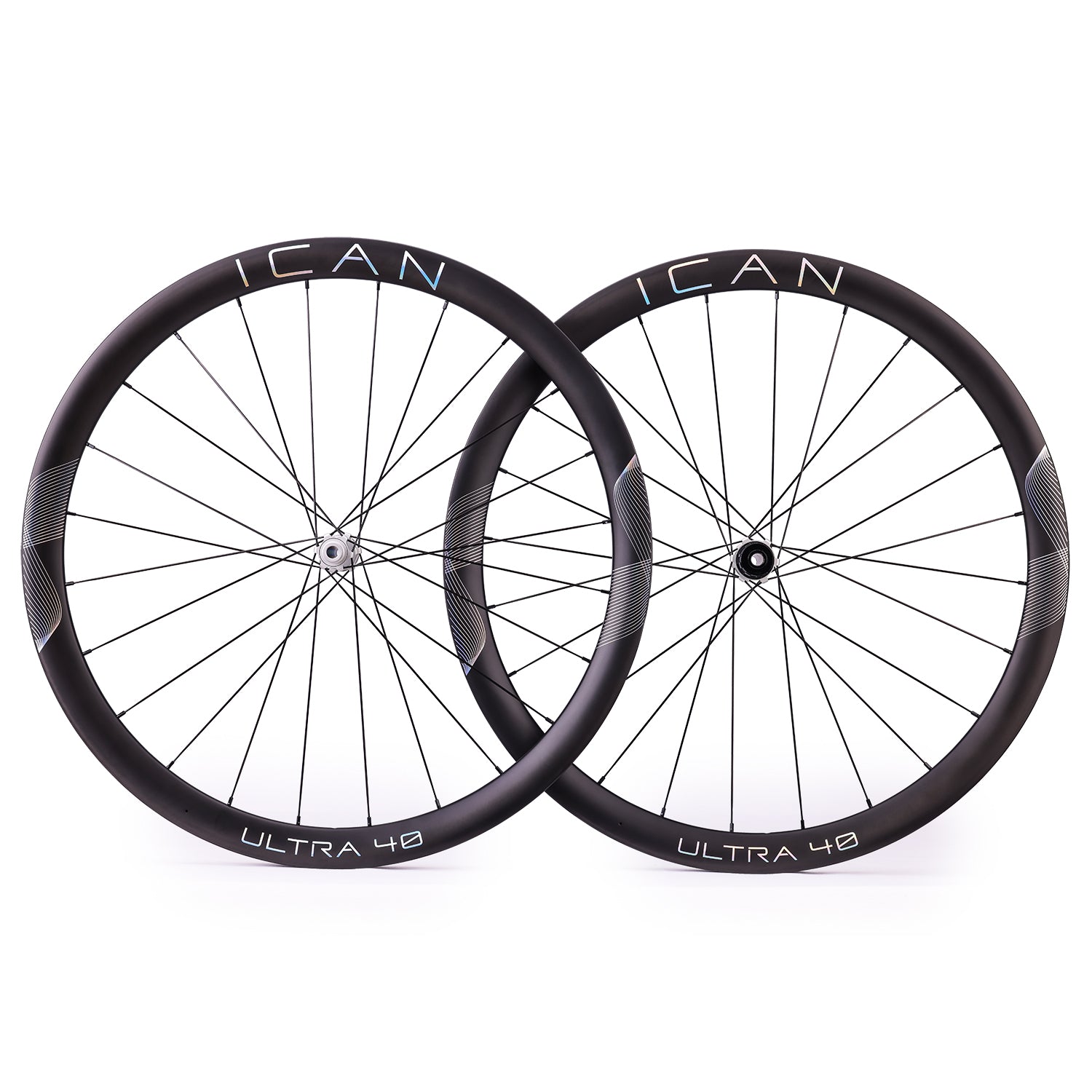 ICAN ULTRA 40 carbon disc wheels with ceramic bearings