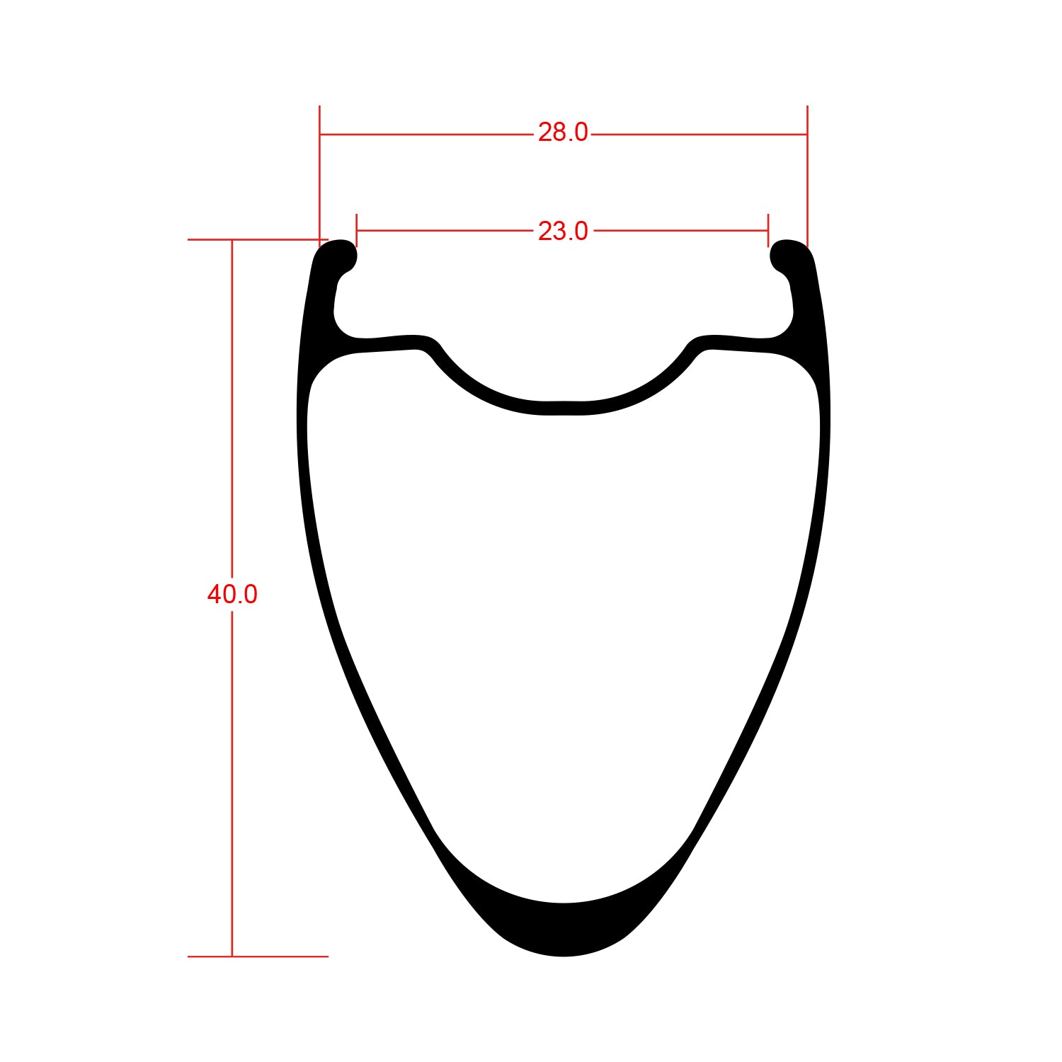 AERO Plus Disc__23mm Inner Width