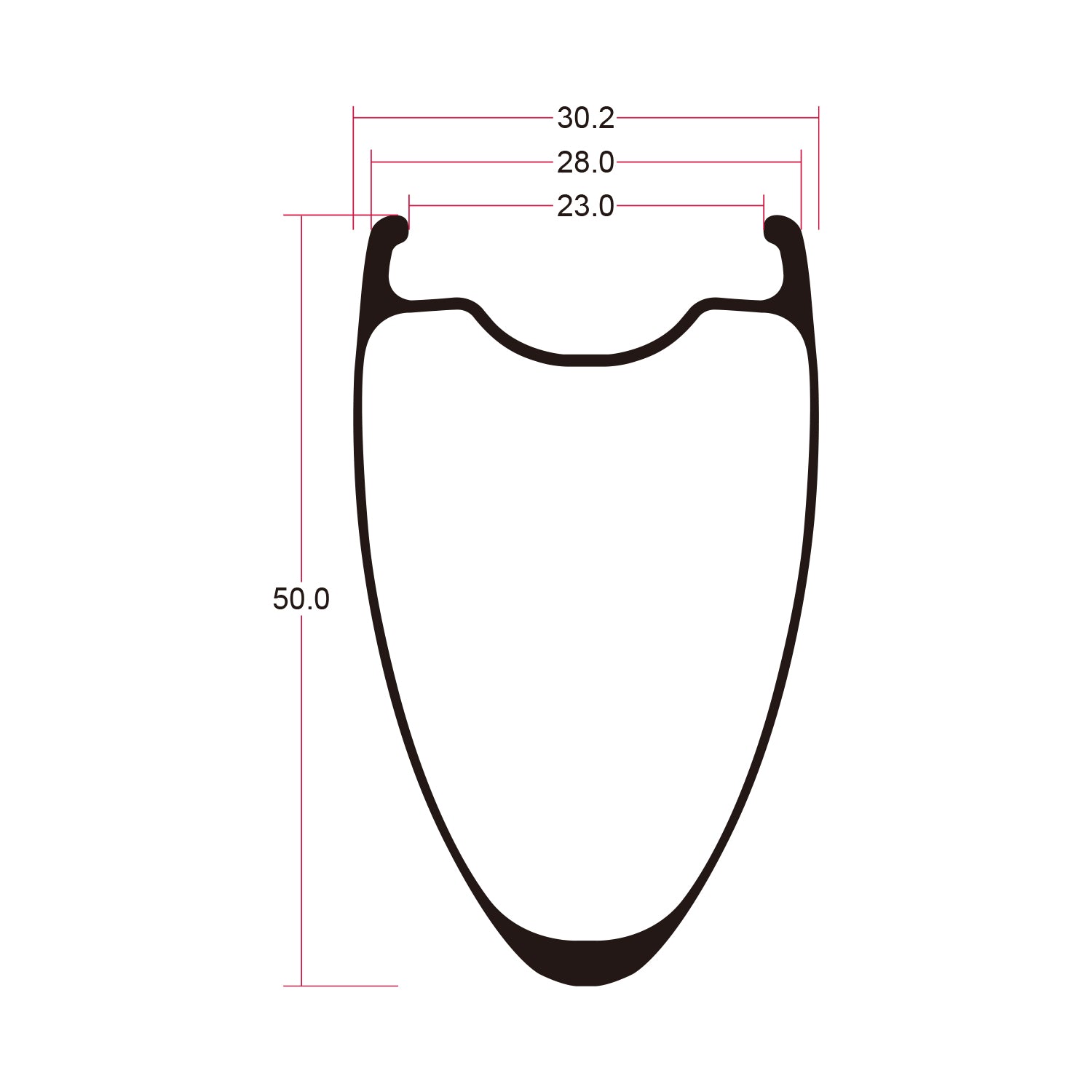 ICAN AERO 50 II disc wheels with upgraded rim profile and D91 hubs