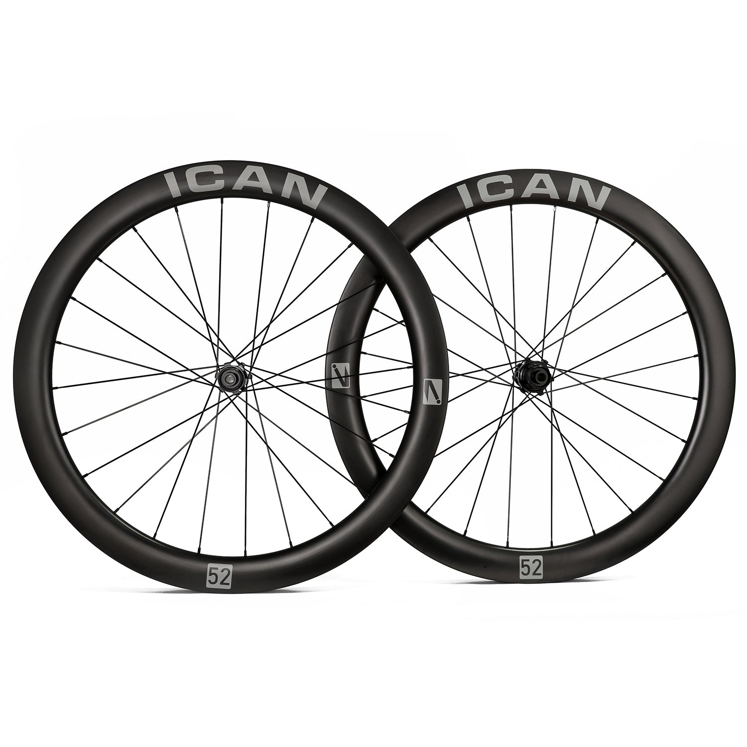 ICAN Carbon Disc Wheels Alpha 52 Disc 21mm Inner Width