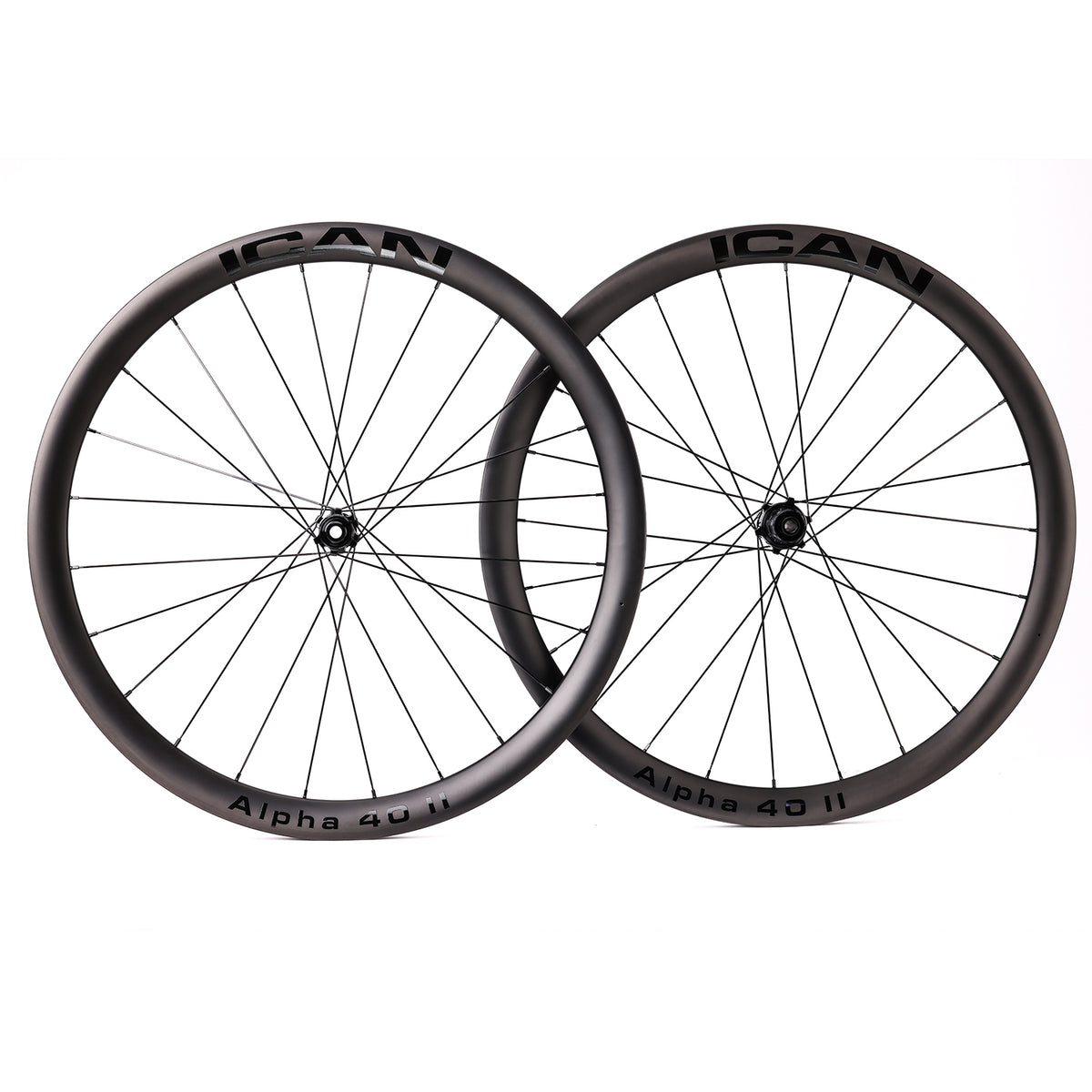 ICAN Alpha 40 II disc wheels
