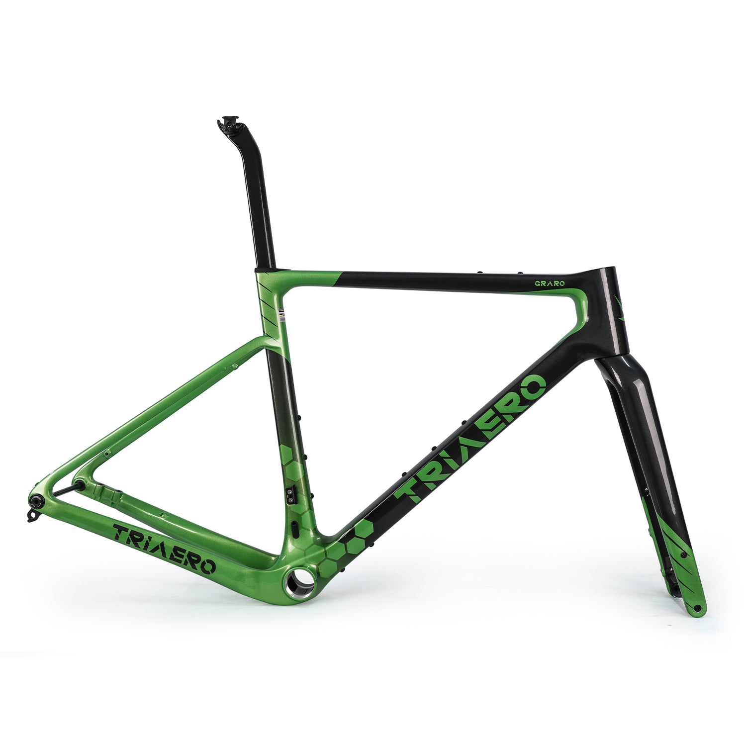 ICAN Graro UCI gravel bike frame without bolts