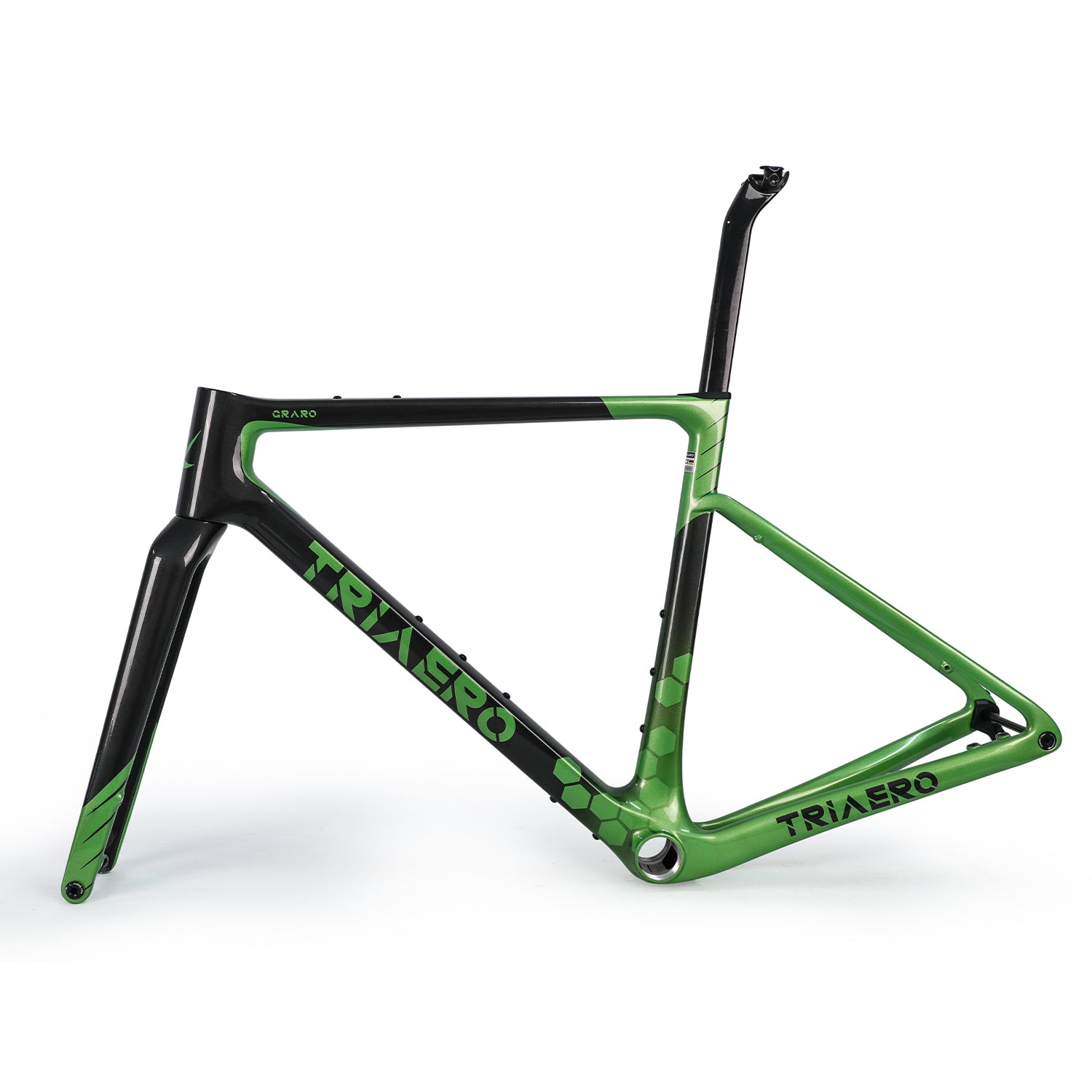 ICAN UCI gravel bike frame Graro without bolts