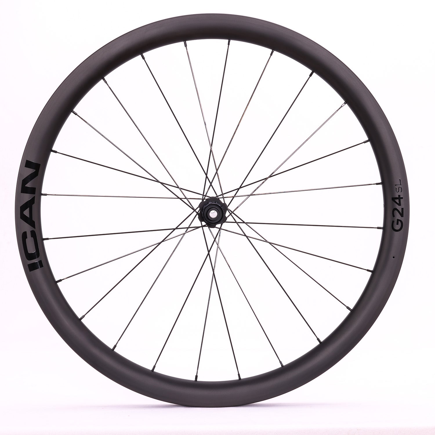 ICAN hooked gravel wheels 70C G24 SL with DT Swiss hubs