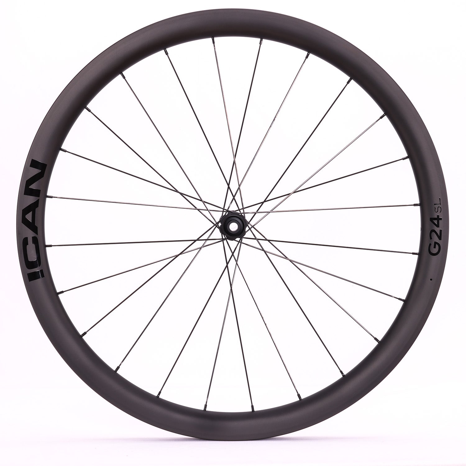 ICAN hooked gravel wheels 70C G24 SL with DT Swiss hubs
