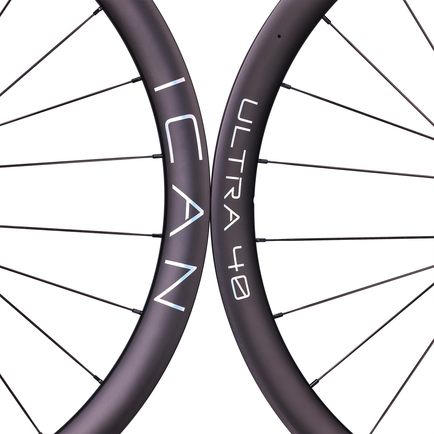 ICAN ULTRA 40 carbon disc wheels with ceramic bearings