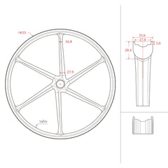 ICAN Vortex Gravel Wheels USA