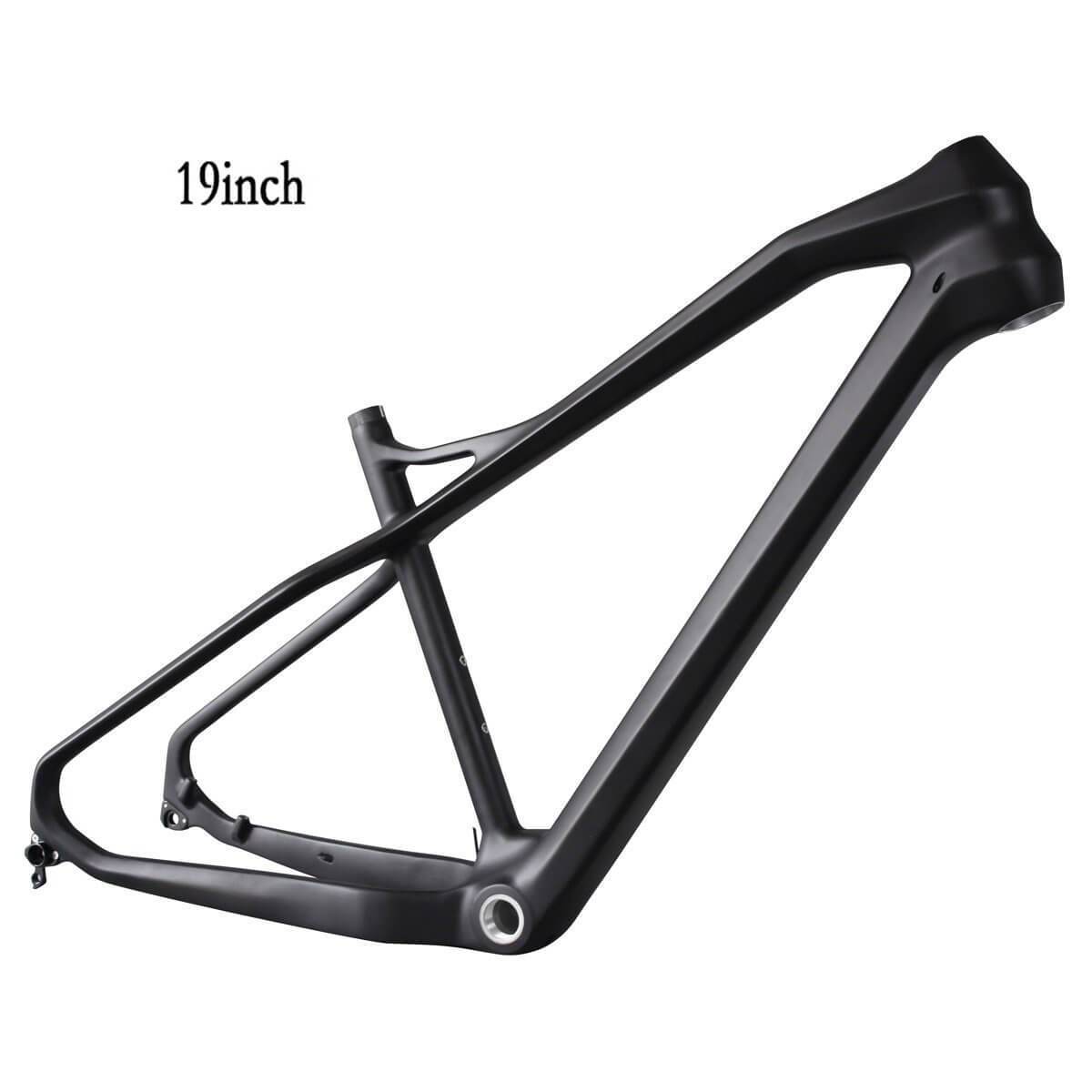 ICAN Bicycle Frames 17 inch frame only 26er Carbon Fat Bike Frame SN02